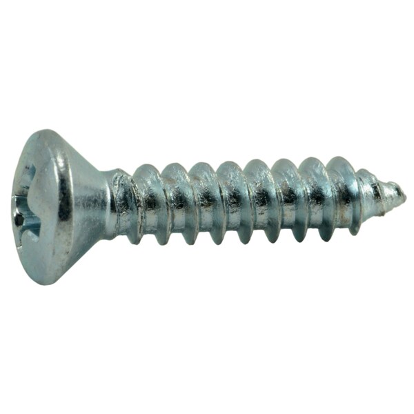 Midwest Fastener Sheet Metal Screw, #8 x 3/4 in, Zinc Plated Steel Oval Head Phillips Drive, 50 PK 62034 - main